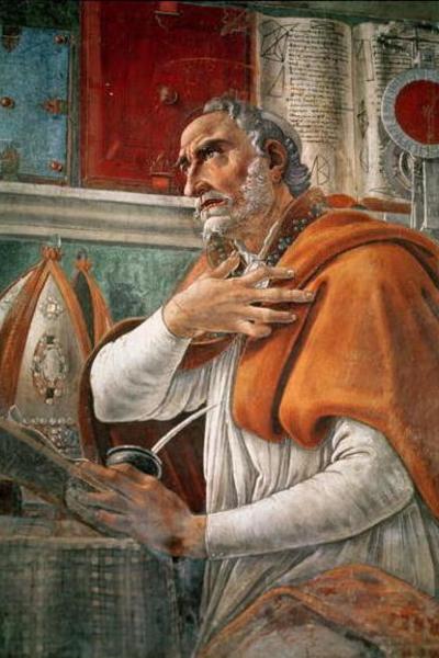 Saint augustine portrait
