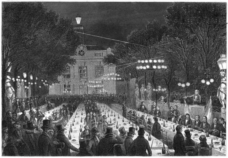 A Political Banquet in July 1847