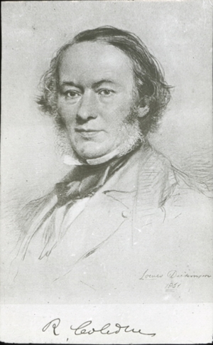 Richard Cobden, one of the key speakers