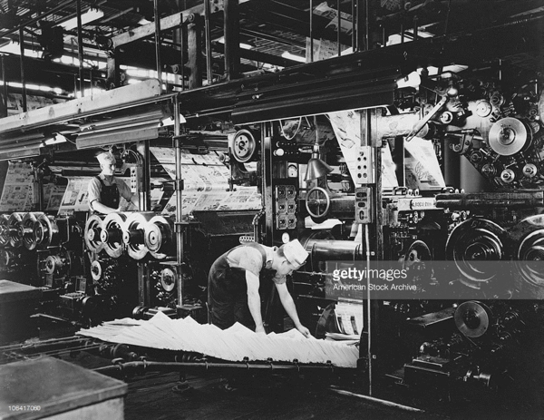 Printing Presses from the 1940s