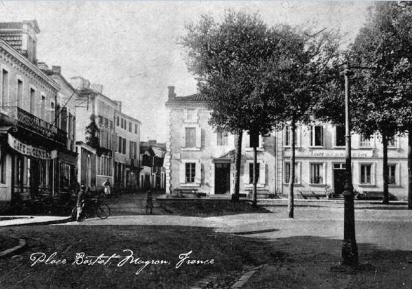 Place Bastiat in Mugron