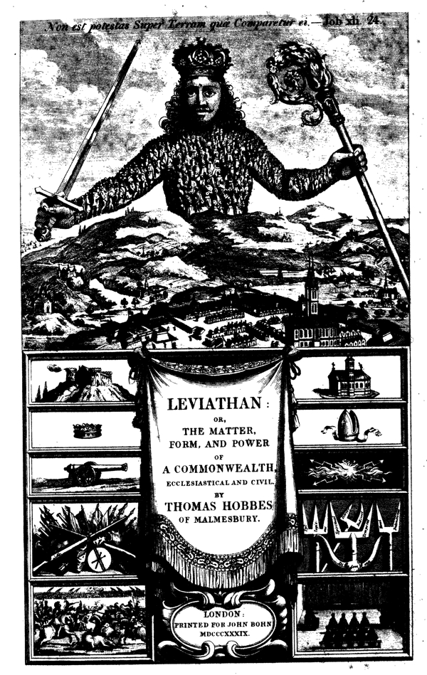 Hobbes, Leviathan, Throne and Altar and Barracks