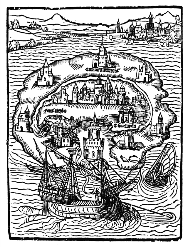 Map of the Island of Utopia