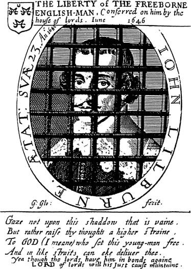 The Liberty of the Freeborne Englishman (John Lilburne in Gaol)