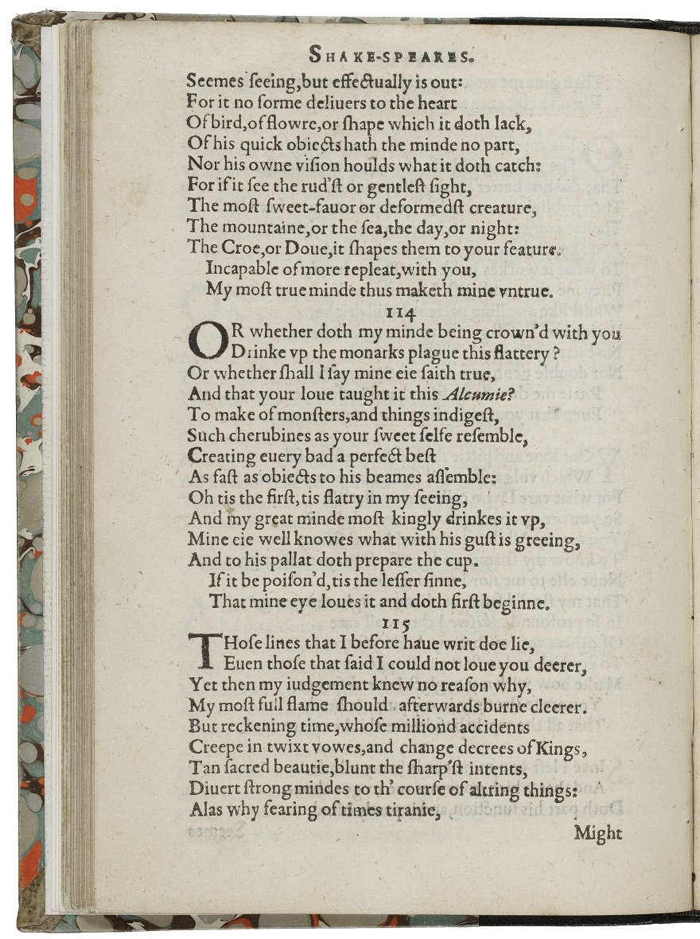 A Parallel Edition of Shakespeare's Sonnets (1609)