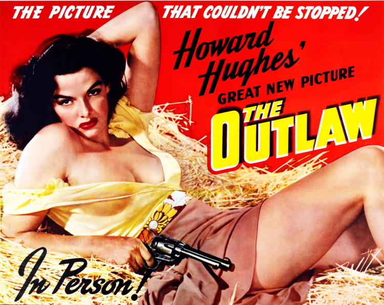 Howard Hughes, “The Outlaw” (1943) (Jane Russell)