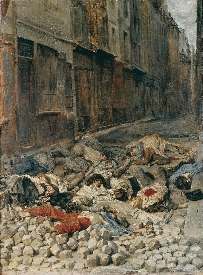 Meissonier, “The Barricade, rue de la Mortellerie, June 1848”